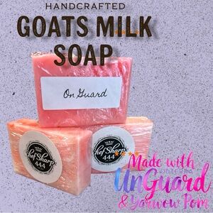 Goat's Milk Soap Handcrafted by me with Doterra OnGuard & Yarrow Pom